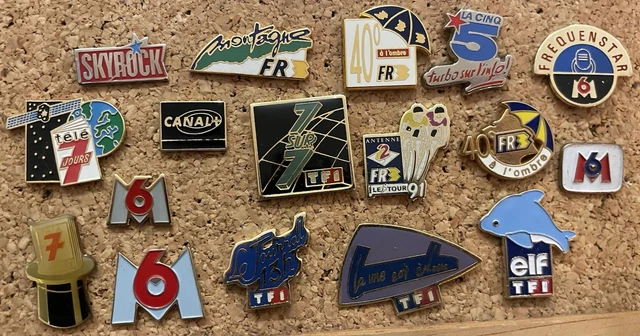 Pin's Antenne 2 Comité D'Entreprise - Decat Paris - Vintage Années 80/90 Média