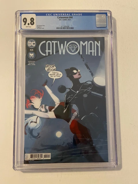 CATWOMAN #44 NM/MT 9.6 CGC Harley Quinn Jeff Dekal