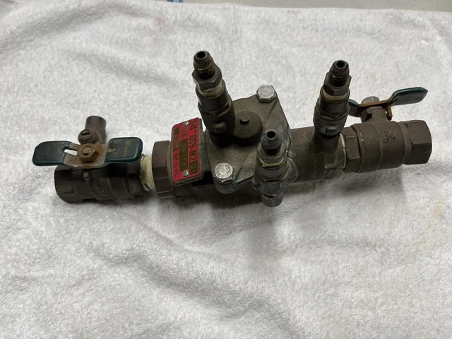 WATTS 3/4 LF009M2-QT Reduced Pressure Zone Assembly Backflow Assembly