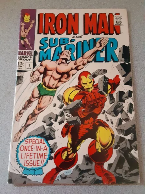Ironman and Submariner # 1 1967 Special Once in A Lifetime Issue