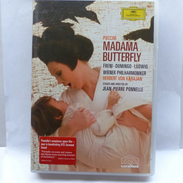 DVD PUCCINI Madama Butterfly  KARAJAN  JP PONNELLE  DVD Neuf non scellé !
