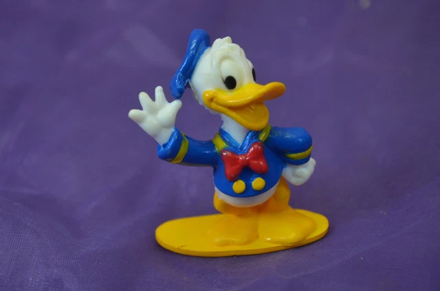 Figurine Ancienne En Bois Donald Et Picsou – Vintage Disney 1960, Collection