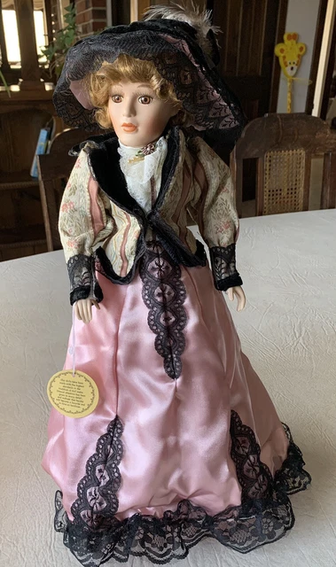Duck House Heirloom Porcelain Doll 18 IN