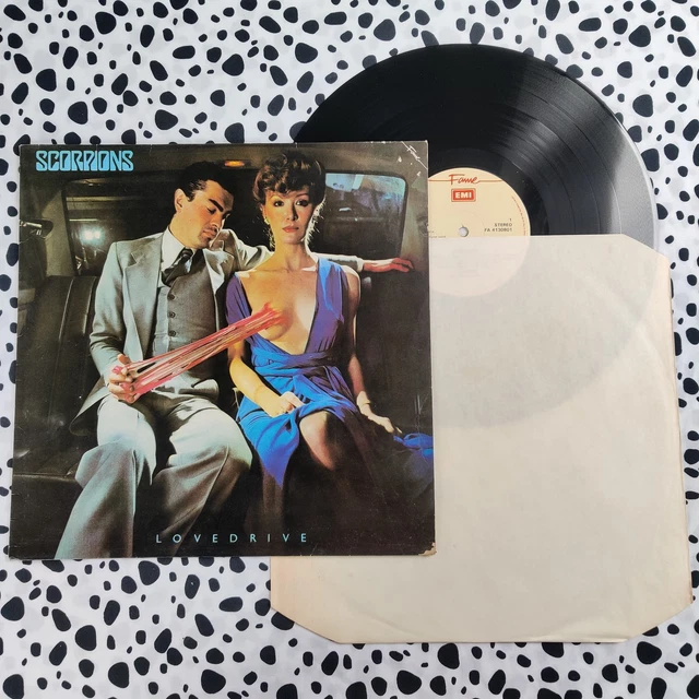 1979 SCORPIONS LOVEDRIVE LP Album 12