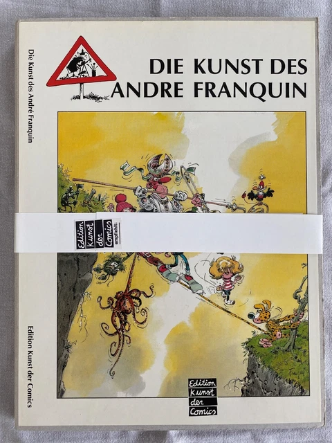 Die Kunst des Andre Franquin , limitiert und mit signiertem Druck 381 von 500