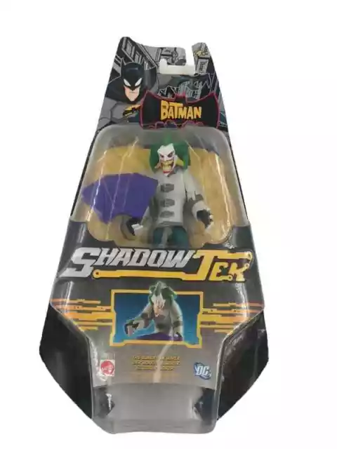 Figurine DC Batman Shadow Tek The Joker card Attack Mattel 2007