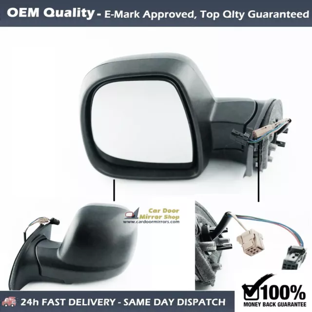 Citroen Berlingo Complete Wing Mirror Unit LEFT HAND 2019 ONWARD NON POWER FOLD