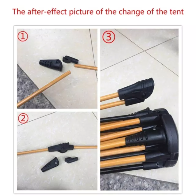 Versatile Tent Folding Joint Connector for Outdoor Shelters and Picnic Pavilions