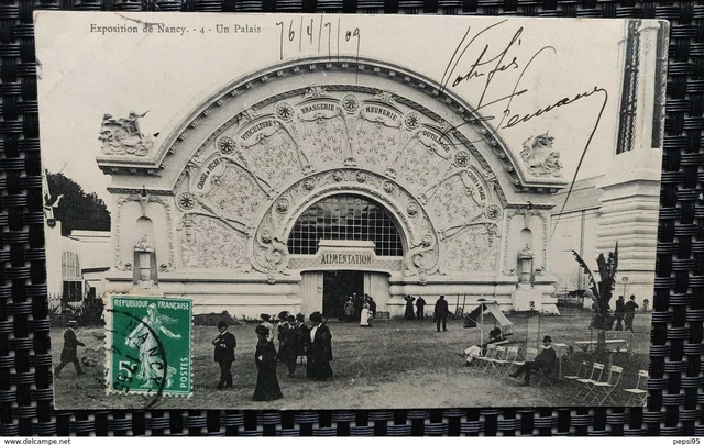 54 Meurthe et Moselle - Exposition de NANCY - 4 - Un Palais (Maison des Magasins