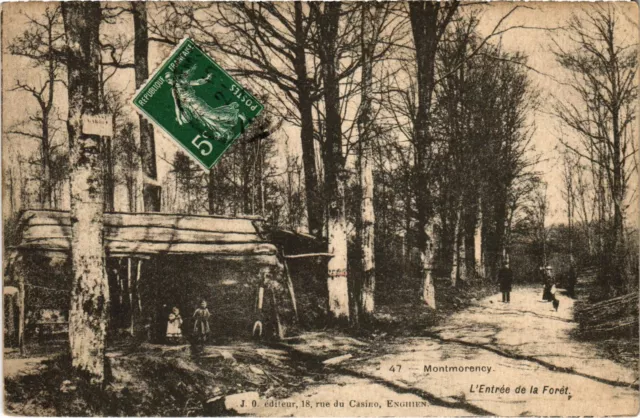CPA Montmorency Entree de la Foret (1319839)