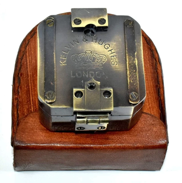 Boussole De Transit De Poche Brunton - Laiton - Fonctionnelle Avec Boîte