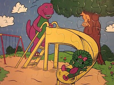 purple dinosaur playground