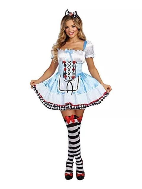 Dreamgirl Beyond Wonderland Alice Rabbit Adult Womens Halloween Costume 10668