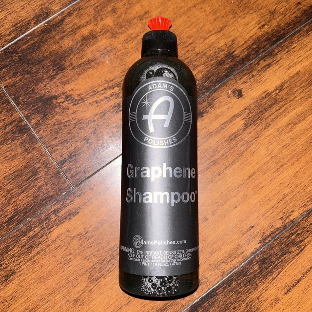 ADAMS GRAPHENE SHAMPOO 16oz Graphene Ceramic Coating Infused Car Wash