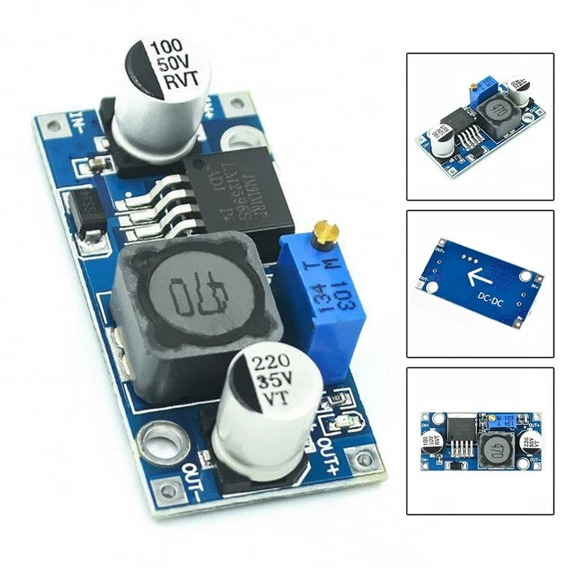POWERFUL DC DC Step Down Module with 3A Output Capacity and For Stable ...