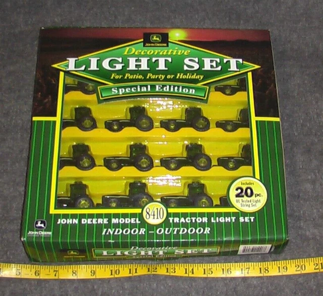 JOHN DEERE 8410 Tractor Decorative 20 piece Light Set Special Edition