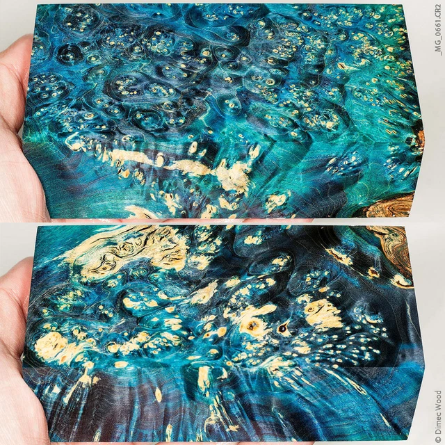 STABILIZED WOOD BOX elder burl block, Knife Handle Block, Turning Blank