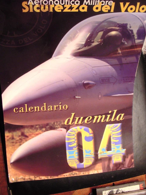 Calendario Storico Aereonautica Militare Italiana  Anno 2004