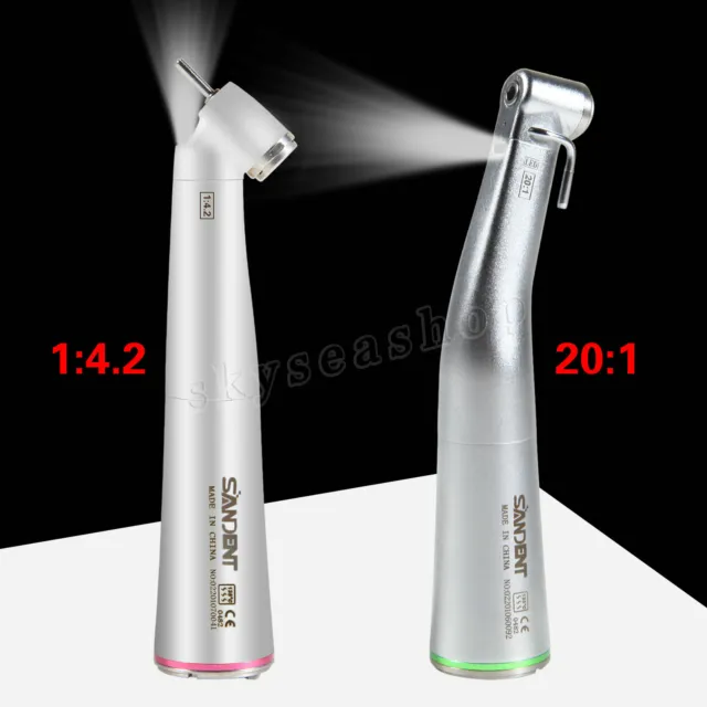 Dental Surgical 1:4.2 20:1 LED Contra Angle Implant Inner Handpiece for NSK Y'z