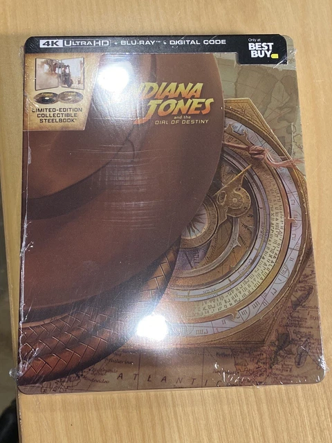 INDIANA JONES AND the Dial of Destiny (4K UHD+Blu-ray+Digital) READ
