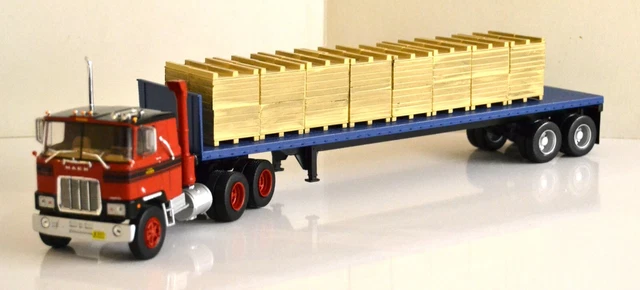 Miniature Ixo Altaya 1/43 - Western Star 5700 XE 2016 Semi-remorque Américain