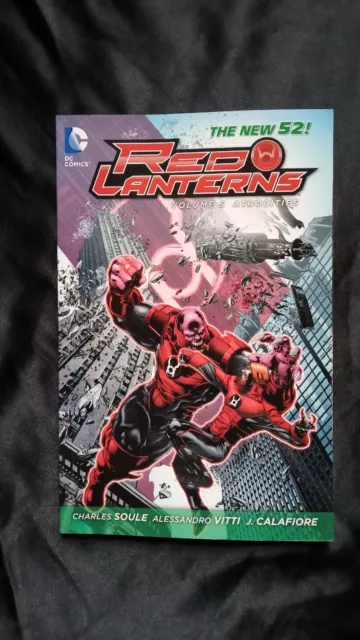 DC COMICS Lot Red Lantern Volume 5 Atrocities TPB New