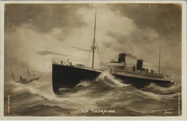 CPA AK La Touraine SHIPS (1203332)
