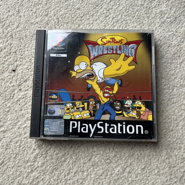 simpsons playstation 1 simpsons playstation 1