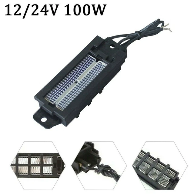 12/24V Insulated-Electric Ceramic Thermostatic PTC Heating Element Air-Heater