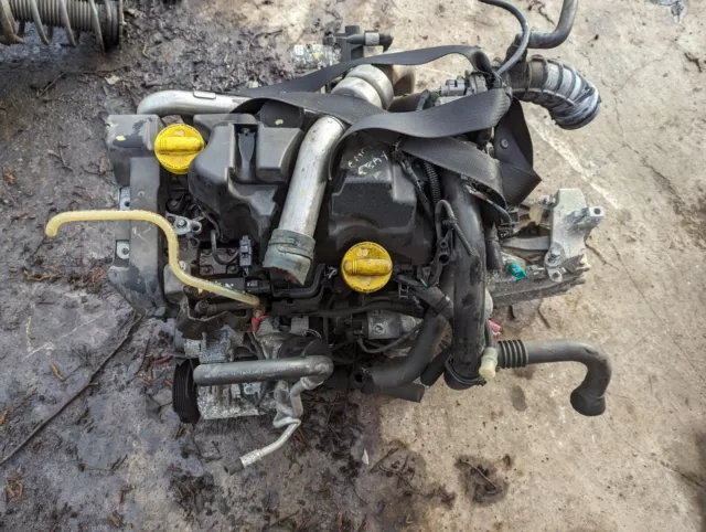 Renault Scenic K9K832 Engine 1.5 Dci Complete 2010