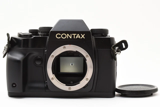 Boîtier Contax RX 35mm Argentique Reflex (noir) D'occasion, Testé Et Fonctionne