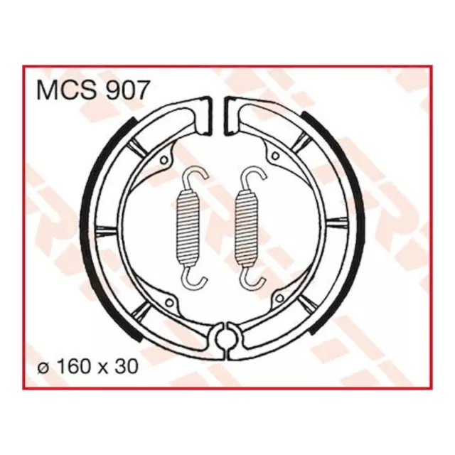 TRW / Lucas Bremsbacken MCS907 für Suzuki Motorrad