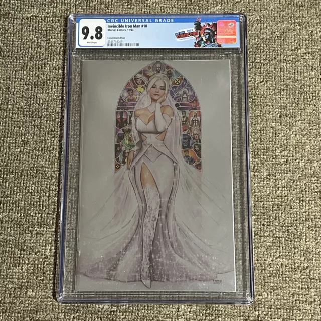 CGC 9.8 Invincible Iron Man #10 Nathan Szerdy Exclusive Foil NYCC 2023 Virgin
