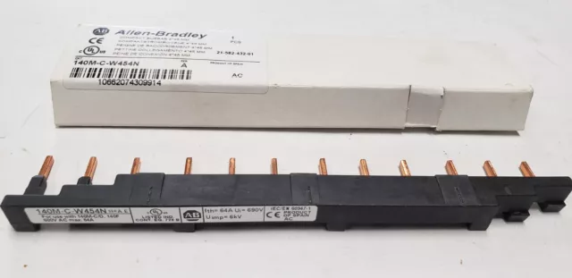 Allen Bradley 140M-C-W454N SERIES A  Compact Busbar. BUY MORE & SAVE!