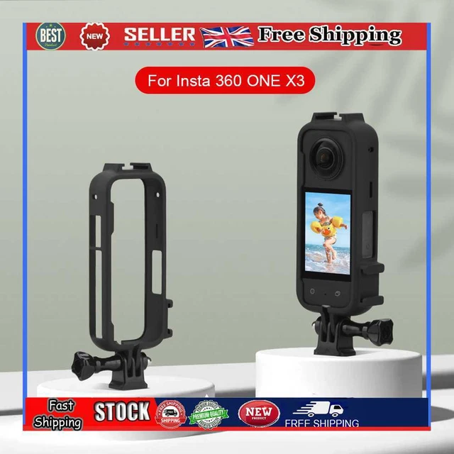 Telaio protettivo con 1/4 adattatore telaio gabbia custodia protettiva per Insta360 ONE X3