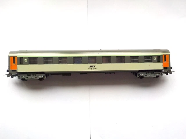 Voiture Voyageurs PMP Rateau 2e Classe - Type Rapide Nord N°25192 - HO 1/87