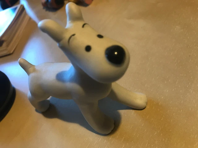 LOT : Poupée Tintin Et Milou En Porcelaine - Hergé - État D'usage