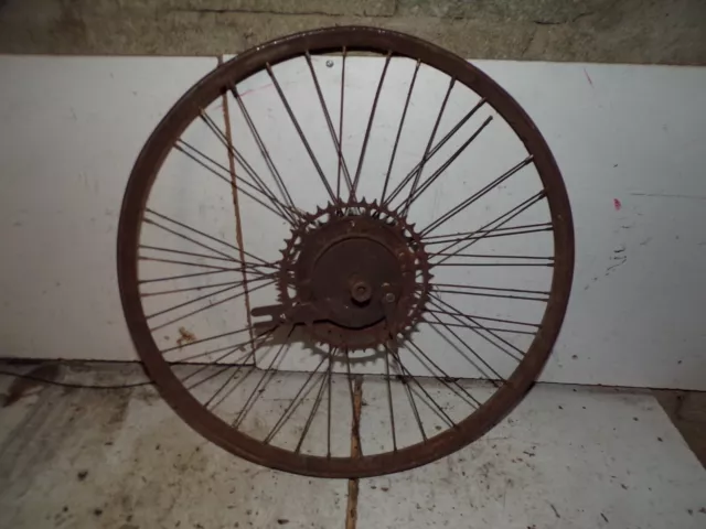 roue jante arrière BMA peugeot motobecane alcyon monet goyon etc 10224