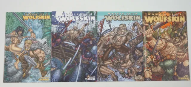 Warren Ellis' Wolfskin #1-3 VF/NM complete series + annual - all wrap variants
