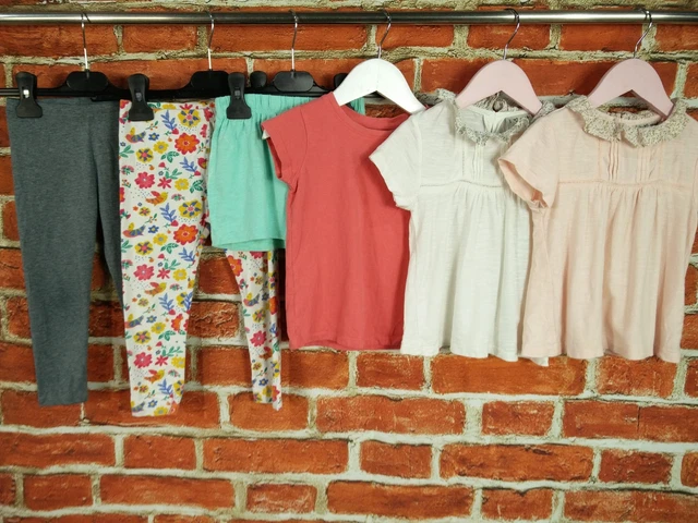 Leggings Top A Maniche Corte Per Ragazze Età 2-3 Anni John Lewis Next 98Cm