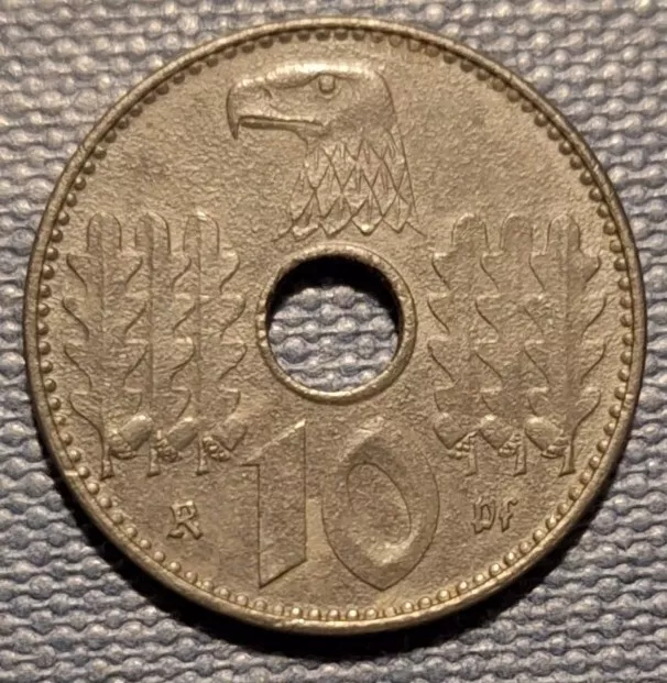 Deutsches Reich, Reichskreditkassen, 10 Reichspfennig 1940 A, Zink, vz