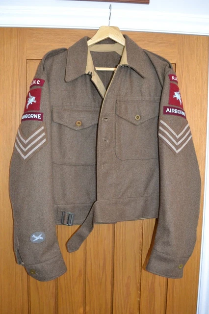 BRITISH ARMY 1940 Pat. RAMC Battledress + Medic Bag £200.00 - PicClick UK