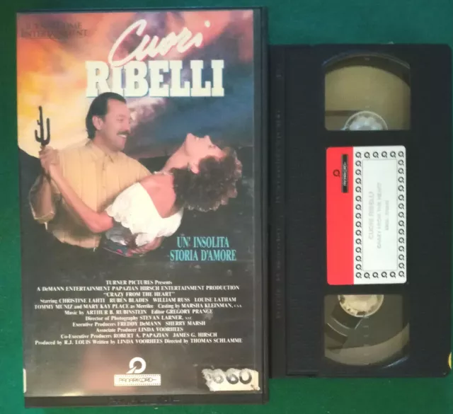 Vhs Cuori Ribelli Film Ita Drammatico Tom Cruise Nicole Kidman Ex Nolo (V133)