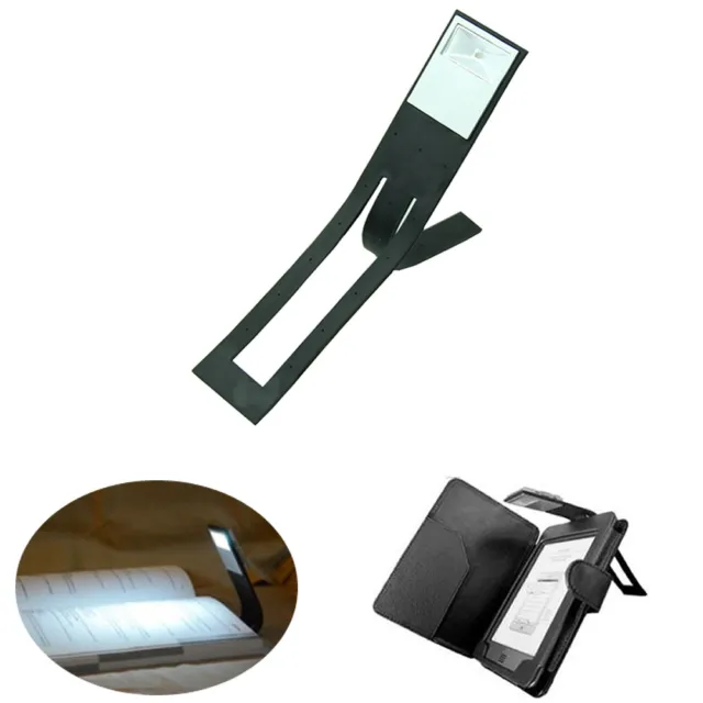Flexible Portable Folding LED Clip On Reading Light Lamp For Reader