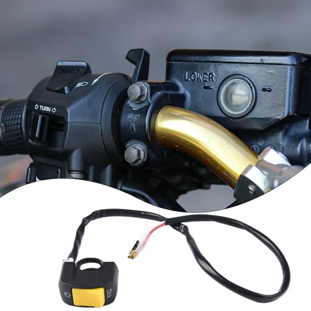 Waterproof Motorcycle Light Switch Handlebar Mount for Enhanced Visibility