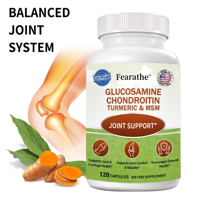 Curated visual reference: Fresh Look at Glucosamine Chondroitin Boswellia Turmeric Quercetin Msm