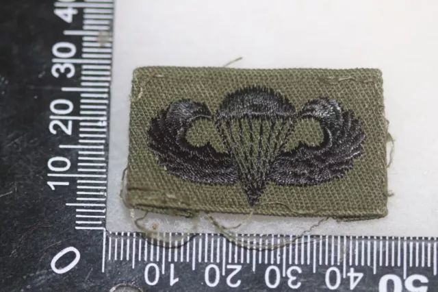 Original Vietnam Period Us Army Cloth Parachute Qualification Wing Badge  #6