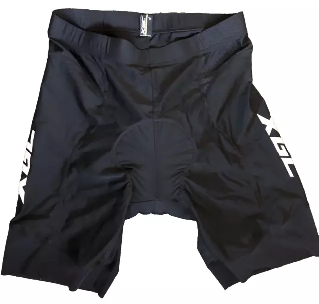 XGC BIKE WEAR Womens Quick Dry Black Cycling Shorts Size XL 12.00