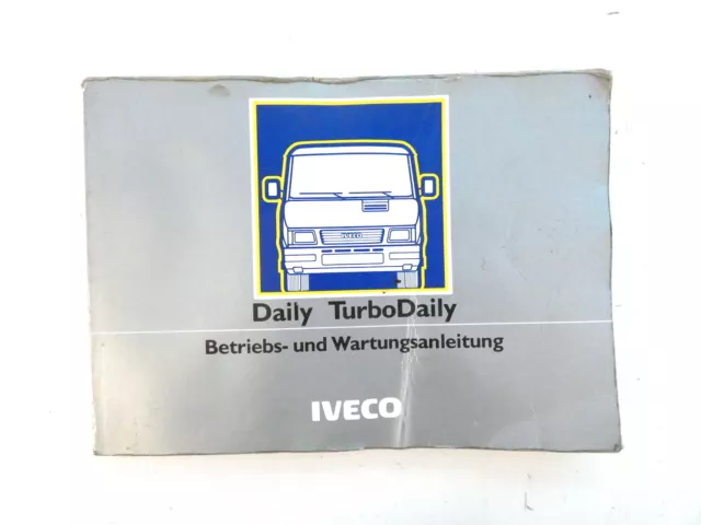 Manuale del proprietario IVECO Daily TurboDaily 603.03.802 Manuale del proprieta