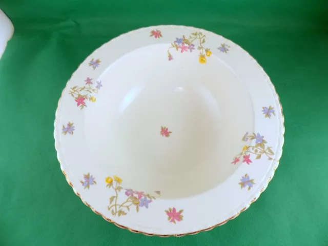 Myott Staffordshire Round Floral Serving Bowl